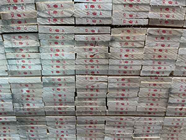 50x Vuren plank ruw - 420x15x2,5cm – foto 5 – kavel bij XL Auctions