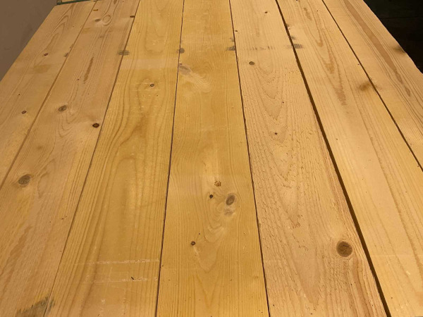 50x Vuren plank ruw - 420x15x2,5cm – foto 6 – kavel bij XL Auctions