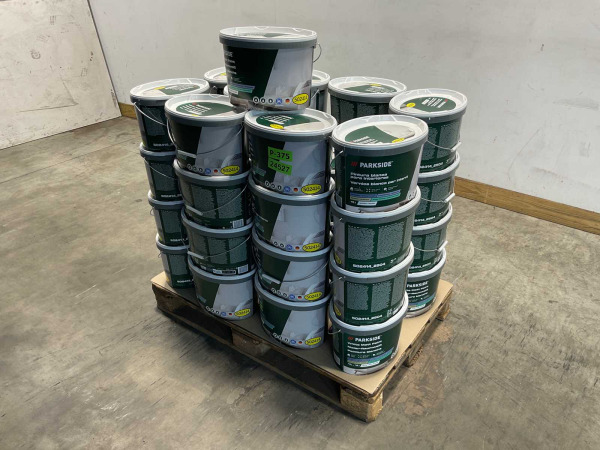 20x Matte muur-en plafondverf - 11 ltr - wit – foto 2 – kavel bij XL Auctions