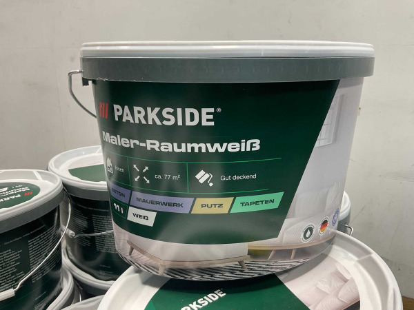 20x Matte muur-en plafondverf - 11 liter - wit – kavel bij XL Auctions