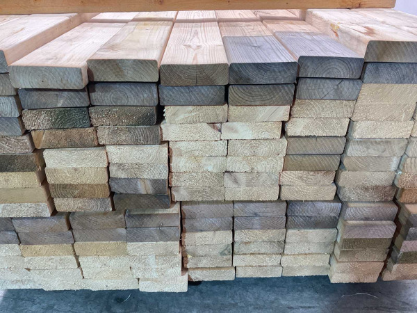 30x Vuren balk geschaafd 540x12x3,8cm – foto 3 – kavel bij XL Auctions