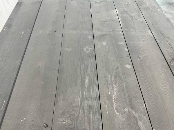 25x Vuren plank geschaafd zwart geïmpregneerd 500x19,5x2,5cm – foto 4 – kavel bij XL Auctions