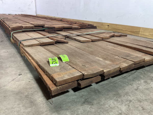 25xVermelho hardhouten beschoeiingsplank 500x10x1,7 cm – kavel bij XL Auctions