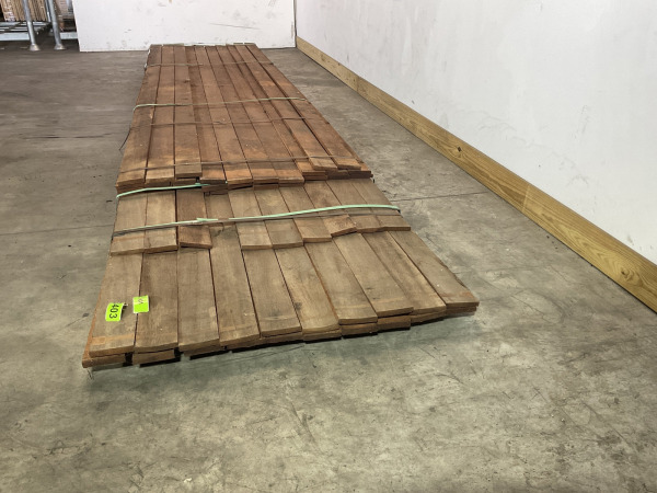 25xVermelho hardhouten beschoeiingsplank 500x10x1,7 cm – foto 5 – kavel bij XL Auctions