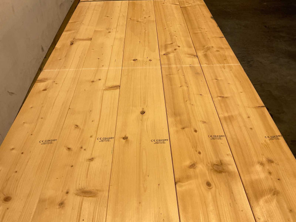 10x Vuren plank geschaafd - 540x23,5x3,8cm – foto 6 – kavel bij XL Auctions