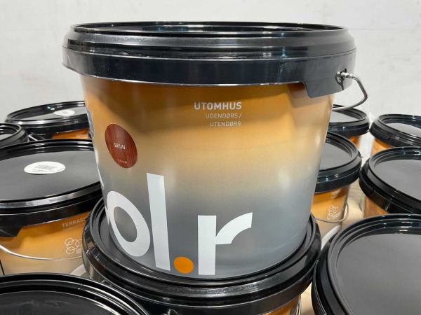 24x Col.r tuinbeits - Bruin - 3 ltr – foto 8 – kavel bij XL Auctions