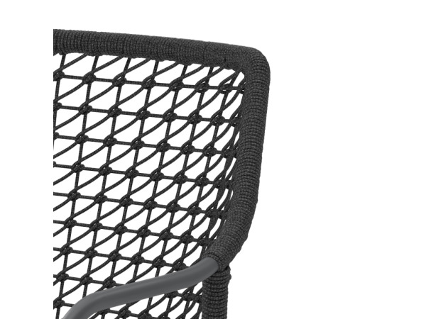 4x Burano Chair Anthracite – foto 4 – kavel bij XL Auctions