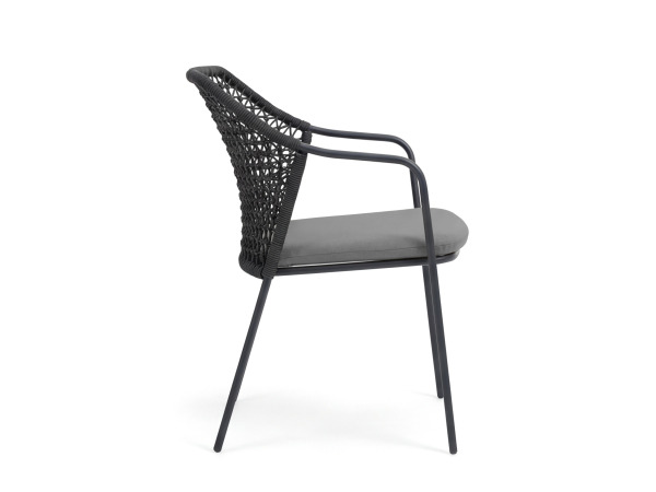 4x Burano Chair Anthracite – foto 5 – kavel bij XL Auctions