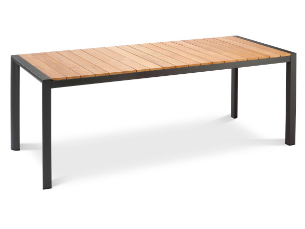 Paros dining table 210x90cm Antracite