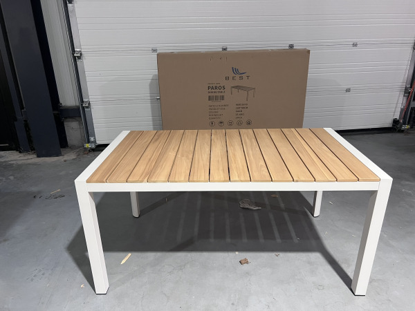 Paros dining table 160x90cm Sand – foto 3 – kavel bij XL Auctions