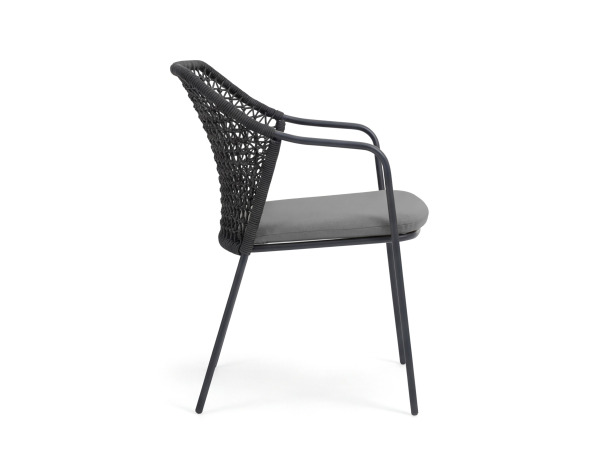 4x Burano Chair Anthracite – foto 2 – kavel bij XL Auctions