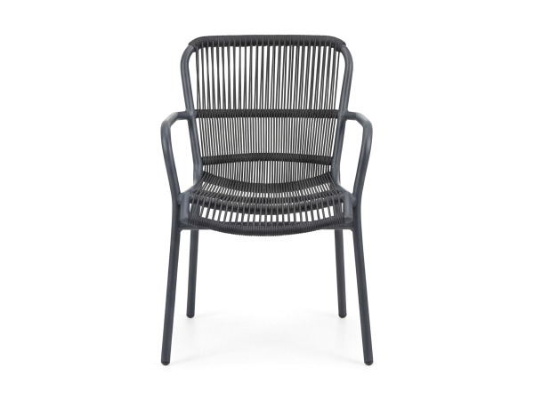 2x Fellow Outdoor Garden Chair Anthracite – foto 3 – kavel bij XL Auctions