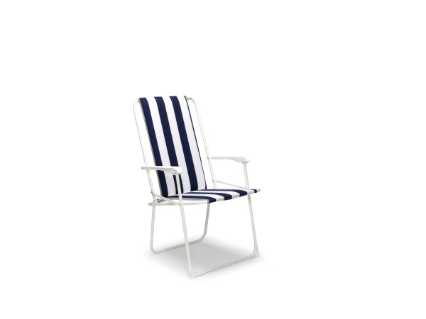 10x Chiemsee folding chair High Backrest Blue
