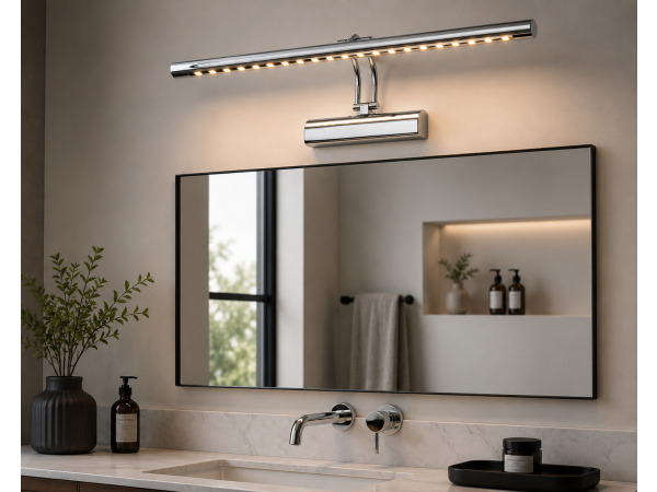 2x LED Spiegel-/Schilderijlamp 6W – 4200K – FLAMINGO-6 – foto 5 – kavel bij XL Auctions
