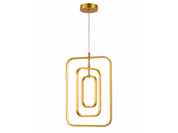 LED Hanglamp – 45W – Goud – In Hoogte Verstelbaar – 5835/3 – foto 4 – kavel bij XL Auctions