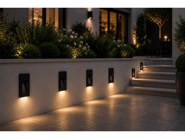 10x LED Trapverlichting 3W – Rechthoek – Zwart – YOGA-V1 – kavel bij XL Auctions