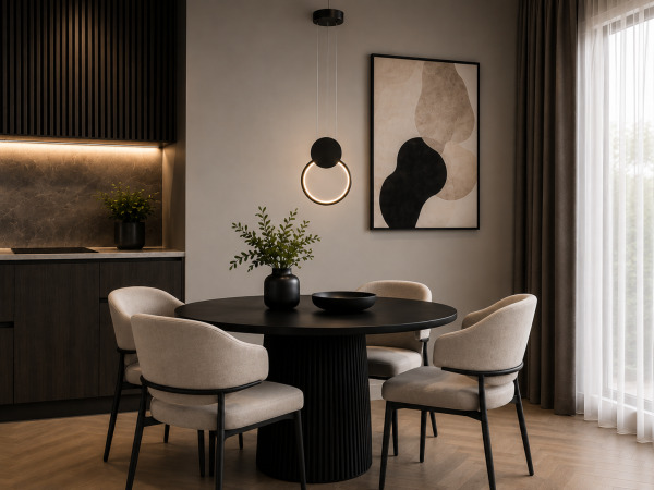 LED Hanglamp 11W – 4000K – Zwart – IP20 – FOREVER – foto 4 – kavel bij XL Auctions