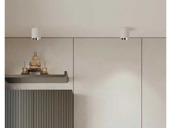 10x Downlight Houder – Cilindrisch – Wit/Bruin – kavel bij XL Auctions