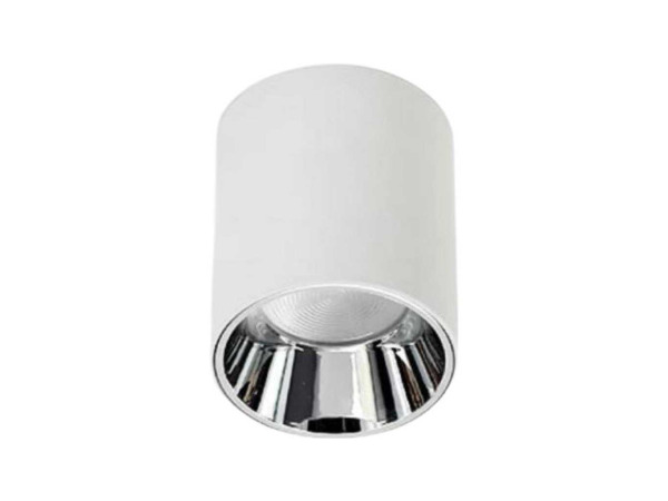 10x Downlight Houder – Cilindrisch – Wit/Bruin – foto 3 – kavel bij XL Auctions