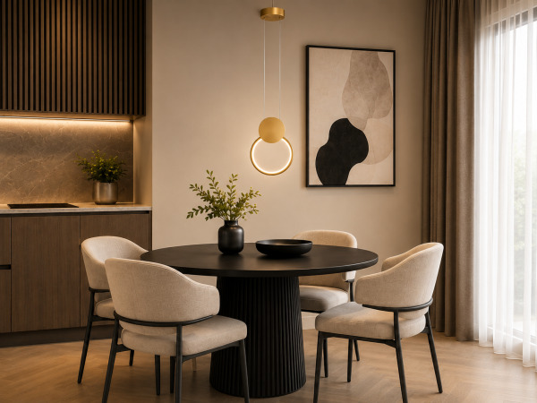 LED Hanglamp 11W – 4000K – Goud – IP20 – FOREVER – foto 4 – kavel bij XL Auctions