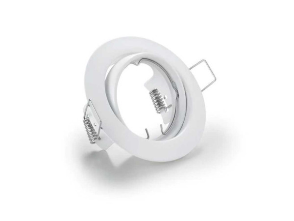 100x Downlight Houder – Kantelbaar – GU10 – Wit – foto 2 – kavel bij XL Auctions