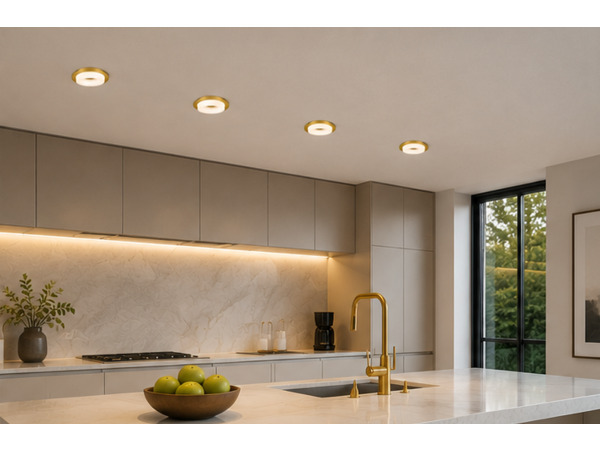 25x Downlight Houder – GU10 – Goud – Ø70mm – IP20 – KADIFE – kavel bij XL Auctions