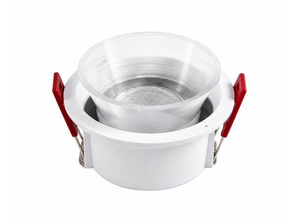 25x Downlight Houder – GU10 – Wit – Ø90mm – IP20 – MINT-1 – foto 3 – kavel bij XL Auctions