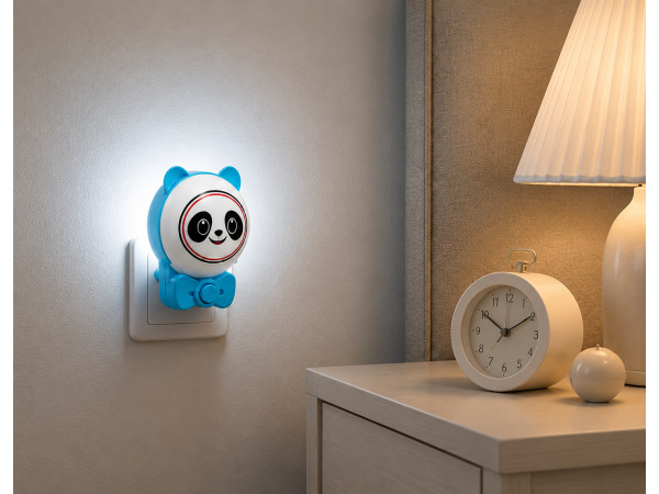 2x LED Nachtlamp 1W – 2CCT – Panda Design – ANDY 2CCT – kavel bij XL Auctions