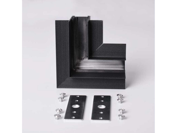 4x L-Connector voor Inbouw Magnetische Rail – Horizontaal – foto 2 – kavel bij XL Auctions