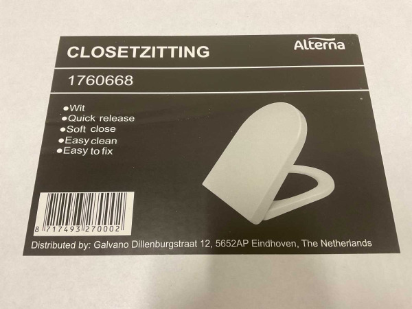 Alterna wc bril met softclose en quickrelease – foto 4 – kavel bij XL Auctions