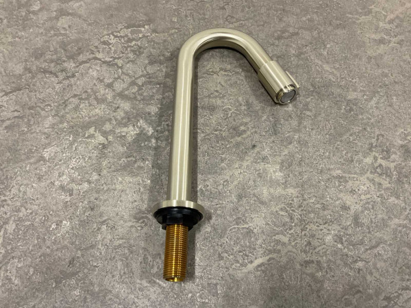 Alterna tapkraan staand 27cm Piccolo geborsteld nikkel – foto 6 – kavel bij XL Auctions