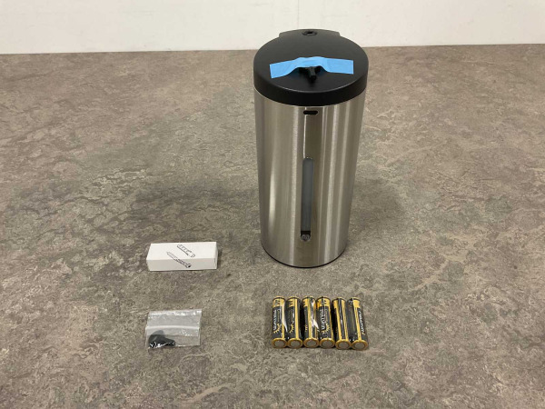Novio zeep -desinfectie dispenser sensor Umea geborsteld – foto 2 – kavel bij XL Auctions