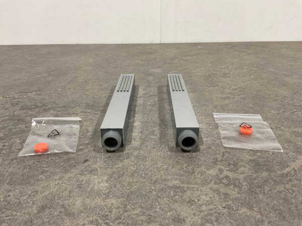 2x Alterna staafhanddouche vierkant chroom – foto 3 – kavel bij XL Auctions