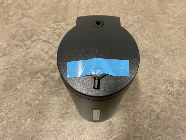 Novio zeep/desinfectie dispenser sensor wand Umea mat zwart – foto 4 – kavel bij XL Auctions