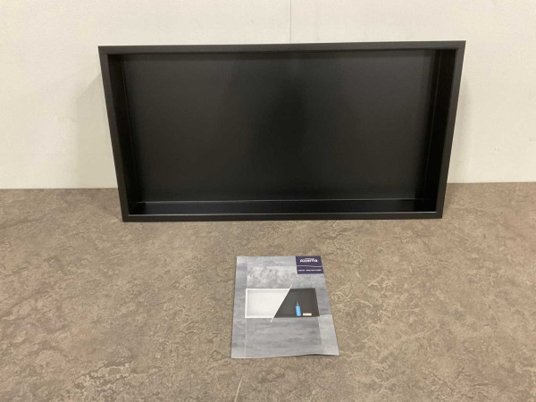 Alterna inbouwnis met flens 60x30x7cm Boston mat zwart – foto 4 – kavel bij XL Auctions