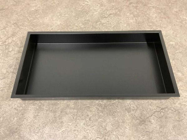 Alterna inbouwnis met flens 60x30x7cm Boston mat zwart – foto 2 – kavel bij XL Auctions