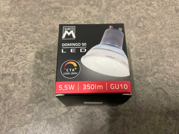 Maretti hanglamp met led Gu10 2700K Jug At wit – foto 4 – kavel bij XL Auctions