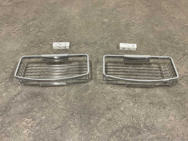 2x Alterna spons-zeephouder groot chroom – foto 5 – kavel bij XL Auctions