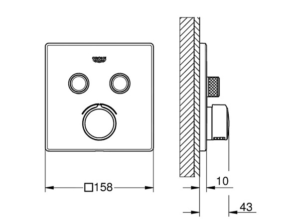 Grohe mengkraan met omstelling SmartControl chroom – foto 7 – kavel bij XL Auctions