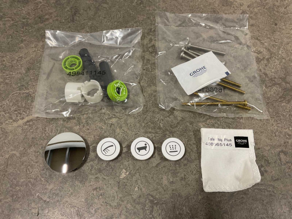 Grohe inbouwthermostaat met 2 functies Smartcontrol chroom – foto 6 – kavel bij XL Auctions