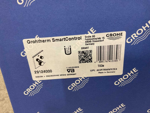 Grohe inbouwthermostaat met 2 functies Smartcontrol chroom – foto 7 – kavel bij XL Auctions