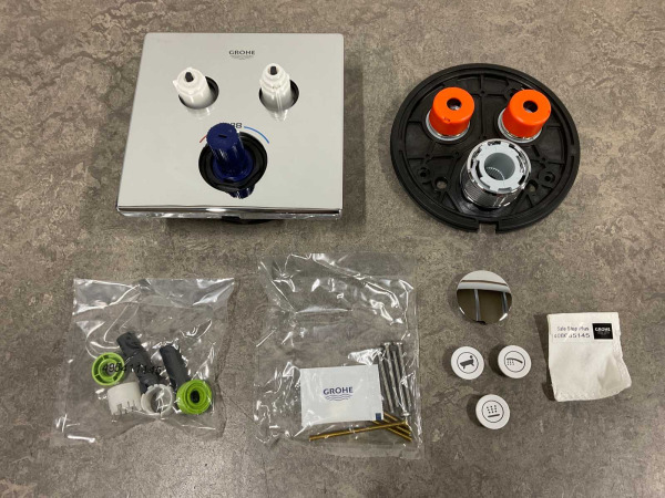Grohe inbouwthermostaat met 2 functies Smartcontrol chroom – foto 9 – kavel bij XL Auctions