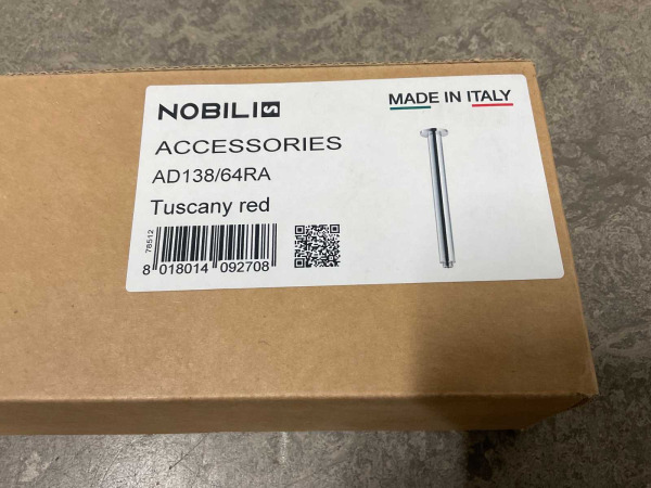 Nobili douchearm voor plafond 30cm koper – foto 4 – kavel bij XL Auctions