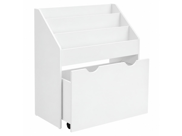 Kinderboekenkast wit