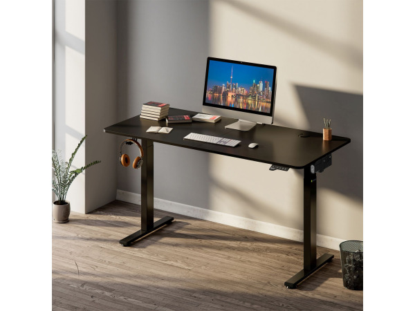 Elektrisch Verstelbaar Bureau / Sta Zit Bureau - 140 x 60 cm – foto 15 – kavel bij XL Auctions