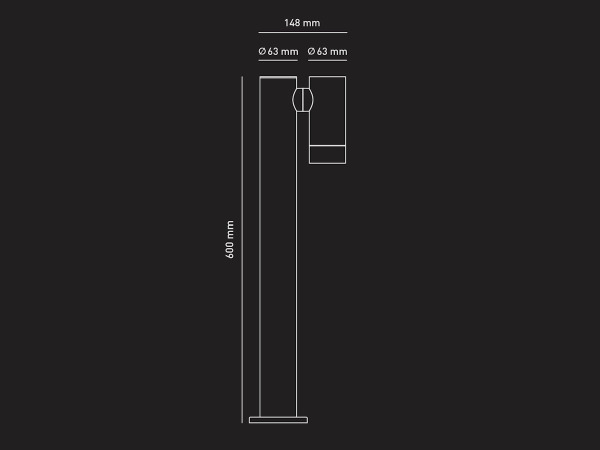 4x Staande tuinlamp 60cm GU10 fitting zwart draaibaar – foto 4 – kavel bij XL Auctions