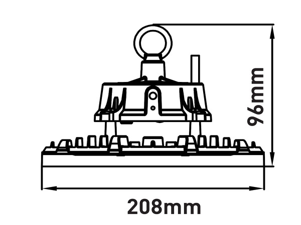 8x 100W 6500K PRO LED UFO HIGHBAY waterdicht – foto 6 – kavel bij XL Auctions