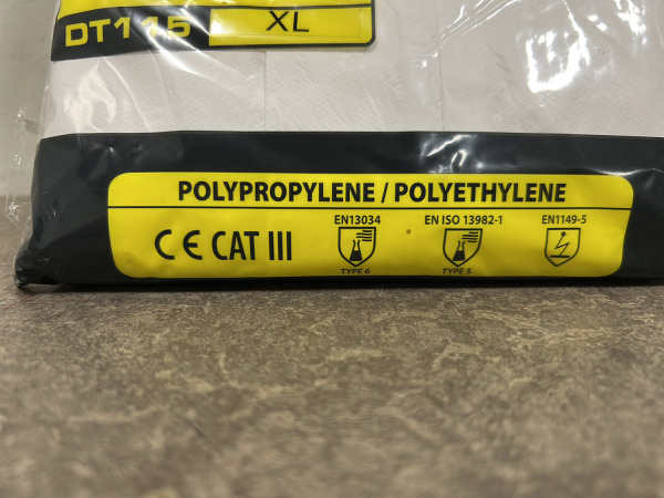 10x DeltaPlus wegwerpoverall maat XL DT115 – foto 3 – kavel bij XL Auctions