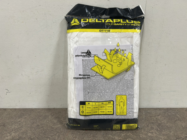 10x DeltaPlus wegwerpoverall maat XL DT115 – foto 4 – kavel bij XL Auctions