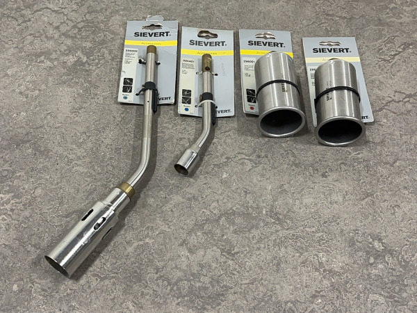 Sievert gasbrander toebehoren set 4-delig – kavel bij XL Auctions